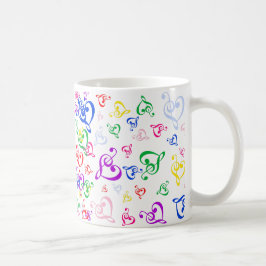 Mig hjärtamusik kaffemugg