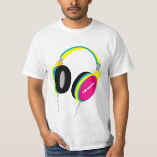 Mig hjärtamusik - skjorta för hörlurar T T-shirt
