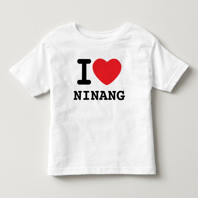 mig hjärtaninang tee shirt (Framsida)