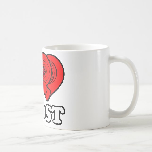 Mig hjärtaökning kaffemugg (Höger)