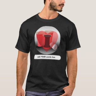 Mig hjärtaöl Pong Tee Shirt
