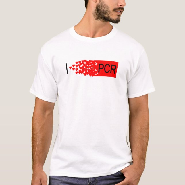 Mig hjärtaPCR T Shirt (Framsida)