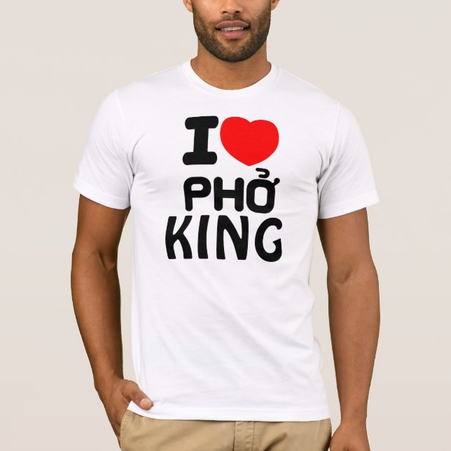 Mig hjärtaPho kung Tee Shirt (Framsida)