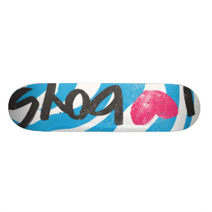Mig hjärtapojkar old school skateboard bräda 18 cm