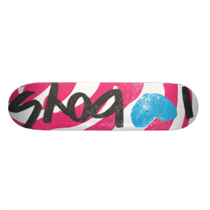Mig hjärtapojkar old school skateboard bräda 21,6 cm
