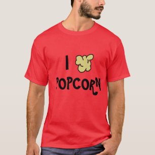 Mig hjärtaPopcornskjorta T Shirt