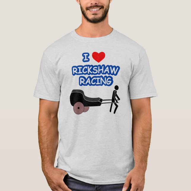 Mig hjärtaRICKSHAWTÄVLA Tröja (Framsida)
