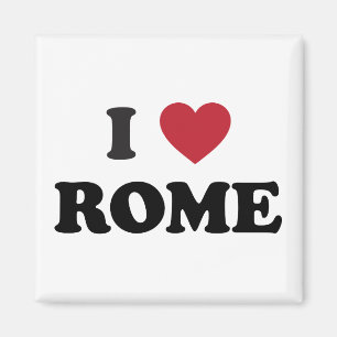 Mig hjärtaRome italien Magnet