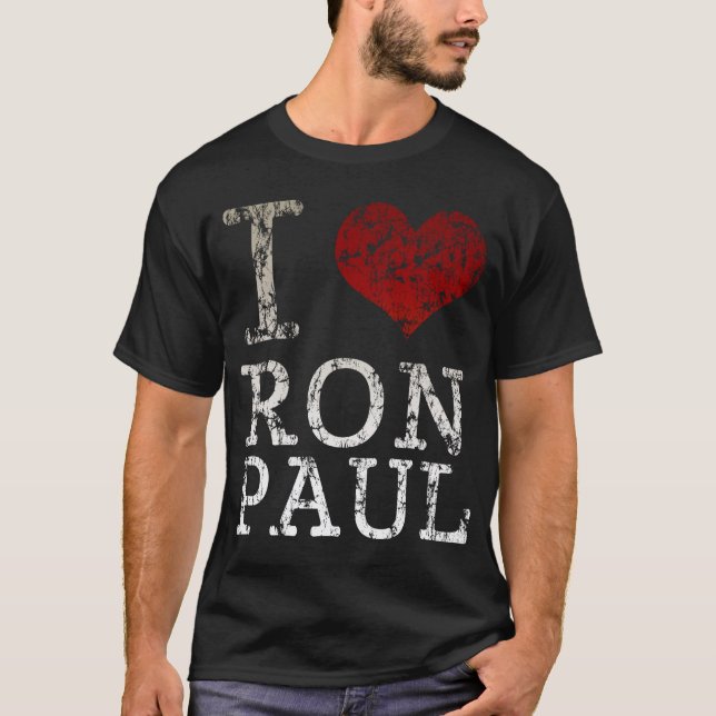 Mig hjärtaRon Paul t skjorta Tee (Framsida)