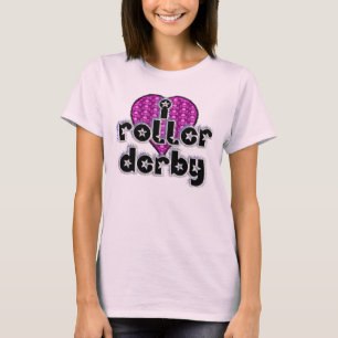 Mig hjärtarulle derby t-shirt