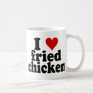 Mig hjärtastekt kyckling kaffemugg