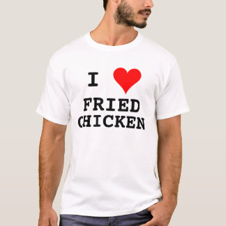 Mig hjärtastekt kyckling t-shirt