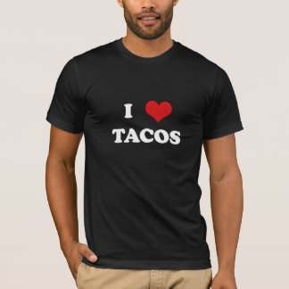 Mig hjärtaTacos (för mörka skjortor) T Shirt