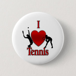 Mig hjärtatennis knapp