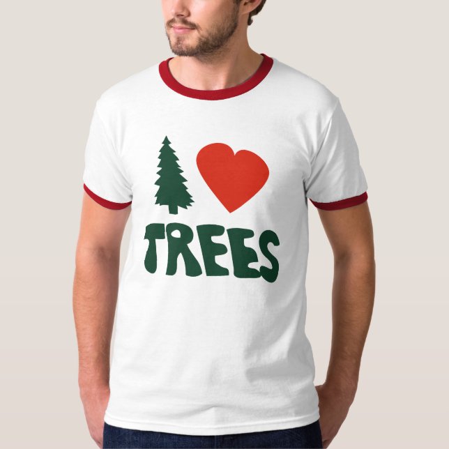 Mig hjärtaträd t-shirt (Framsida)