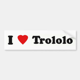 Mig hjärtatrololo bildekal