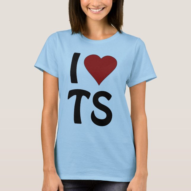 Mig hjärtaTS T-shirt (Framsida)