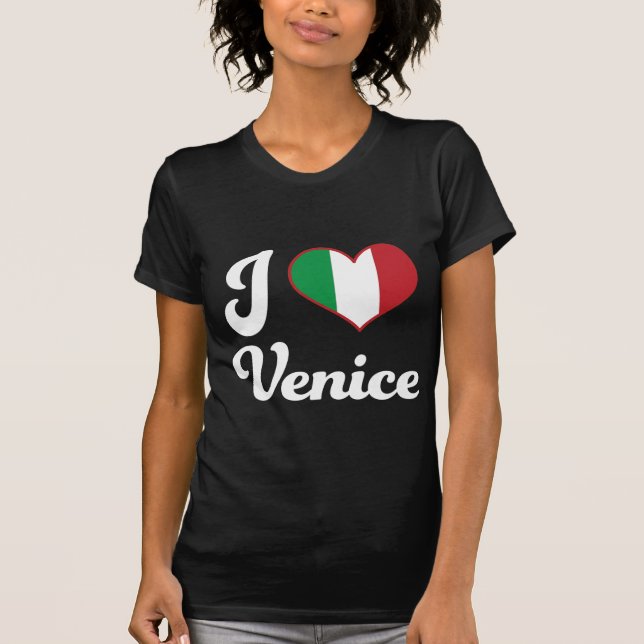 Mig hjärtaVenedig italien (kärlek) T Shirt (Framsida)