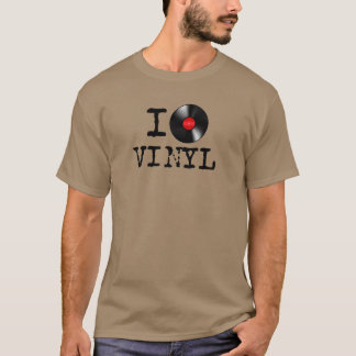 Mig hjärtavinyl tee shirt