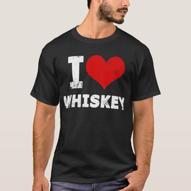 Mig hjärtaWhiskey T-shirt (Framsida)