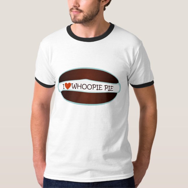 Mig hjärtaWhoopie paj T Shirt (Framsida)
