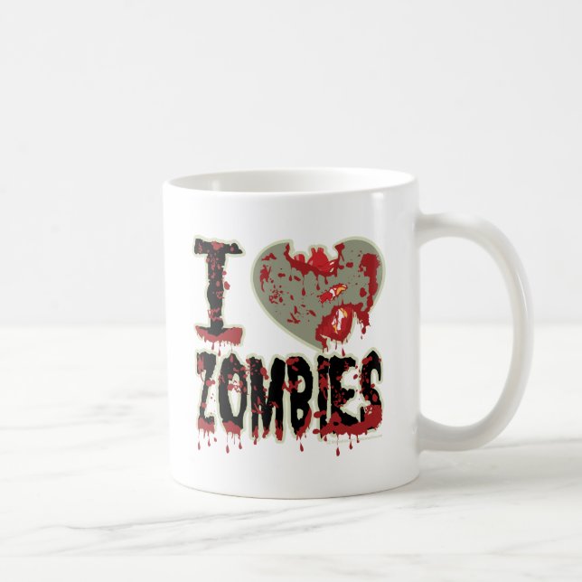 mig hjärtazombies! kaffemugg (Höger)