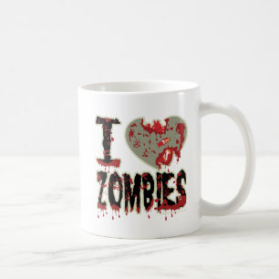 mig hjärtazombies kaffemugg