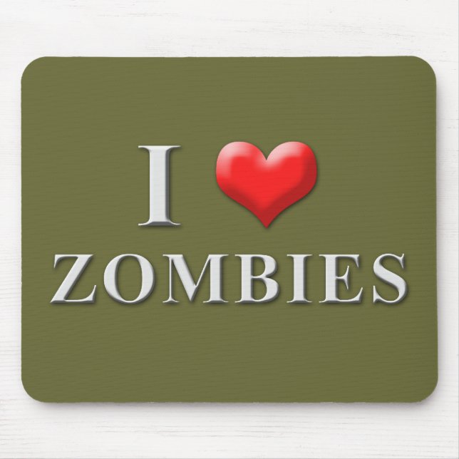 Mig hjärtaZombies Mousepad 002 Musmatta (Framsidan)