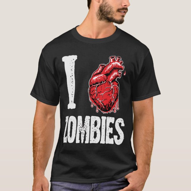 Mig hjärtaZombies Tee (Framsida)