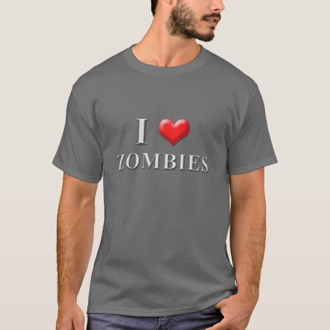 Mig hjärtaZombiesskjorta 002 Tee (Framsida)