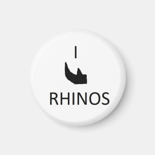 Mig hornrhinos magnet