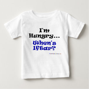 Mig hungrig förmiddag…, när är iftar? tee shirt