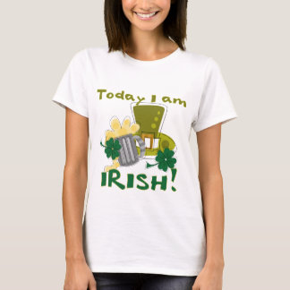 Mig i dag förmiddagirländare t shirt