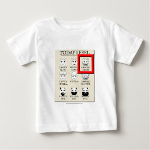 Mig i dag kaotisk bra för känselförnimmelse t shirt