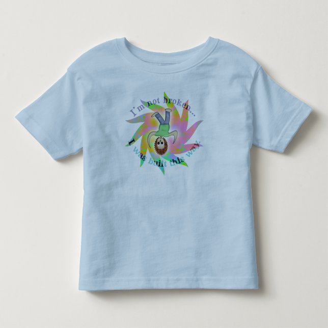 Mig inte bruten förmiddag t shirt (Framsida)