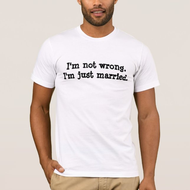 Mig inte fel förmiddag. Mig förmiddag precis T-shirt (Framsida)