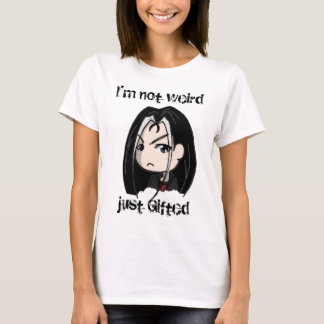 Mig inte kuslig förmiddag, precis begåvat tee shirt