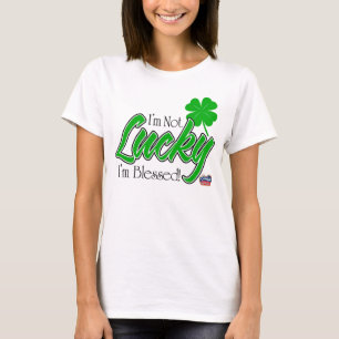 Mig inte lycklig förmiddag, välsignad I-förmidd T Shirt