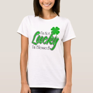 Mig inte lycklig förmiddag, välsignad I-förmidd Tee Shirt