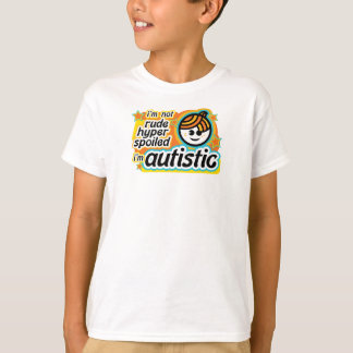 Mig inte ohyfsad förmiddag…, Mig autistic Tee Shirt