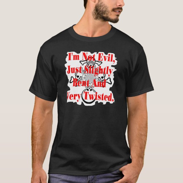 Mig inte ond förmiddag t-shirt (Framsida)