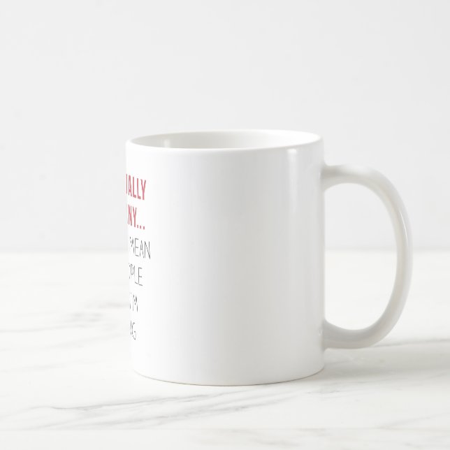 Mig inte rolig förmiddag faktiskt…, Jag Kaffemugg (Höger)