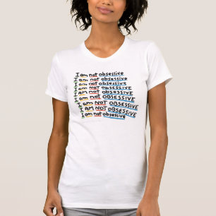 Mig inte tvångsmässig förmiddag tee shirt