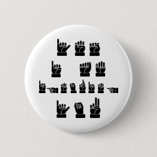 Mig ja förmiddag som ignorerar dig knapp (Framsida)