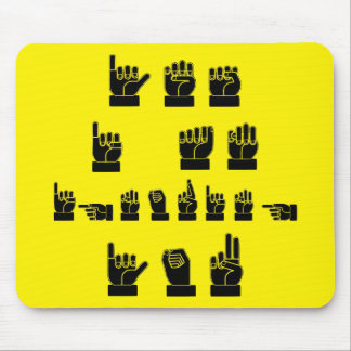 Mig ja förmiddag som ignorerar dig musmatta