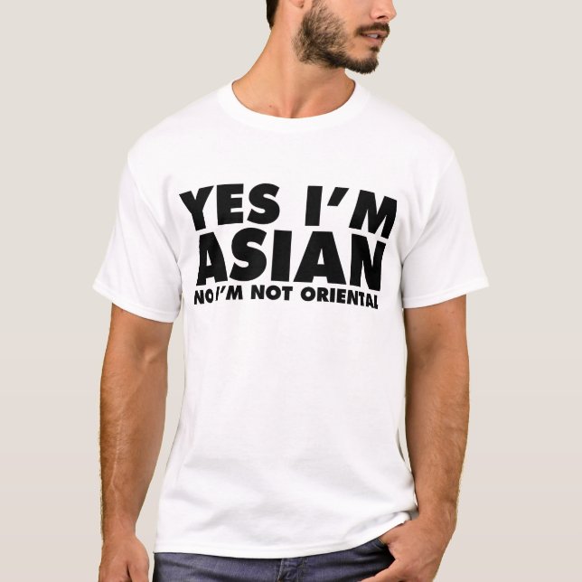 Mig ja förmiddagasiat ingen inte orientalisk t shirt (Framsida)