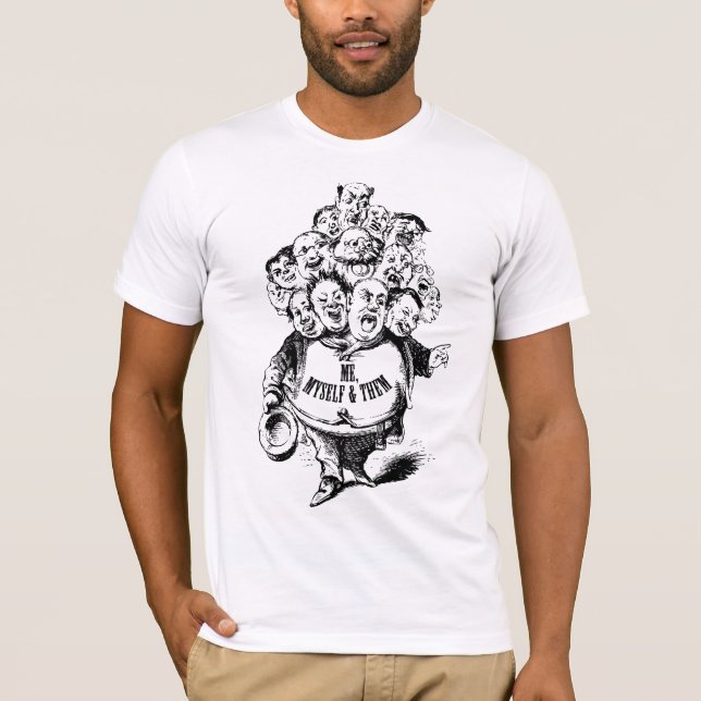 Mig, jag själv och dem t-shirt (Framsida)
