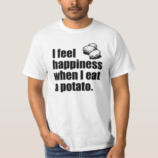 Mig känselförnimmelselycka, när jag äter en tee shirt