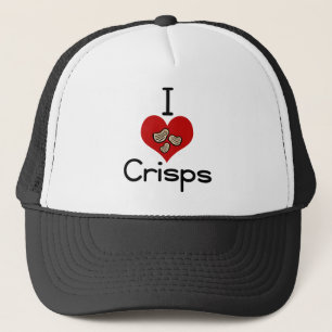 Mig kärlek-hjärta chiper truckerkeps