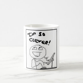 Mig klyftig kaffemugg för förmiddag så